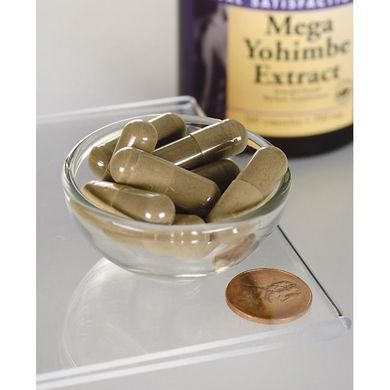 Mega Yohimbe Extract, Swanson, 120 capsules