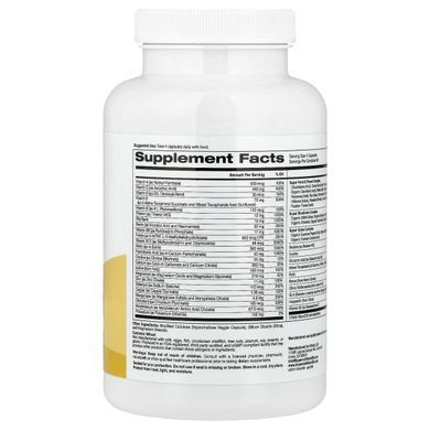 Super Nutrition, мультивитамины для женщин, с растительными компонентами, зеленью, специями и витамином&nbsp;A для поддержки баланса, без железа, 240&nbsp;растительных капсул купить в Киеве и Украине