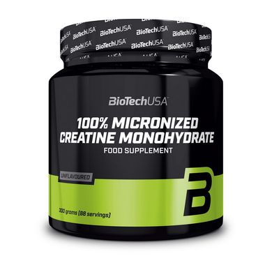 100% Creatine Monohydrate BioTech 300 g unflavored