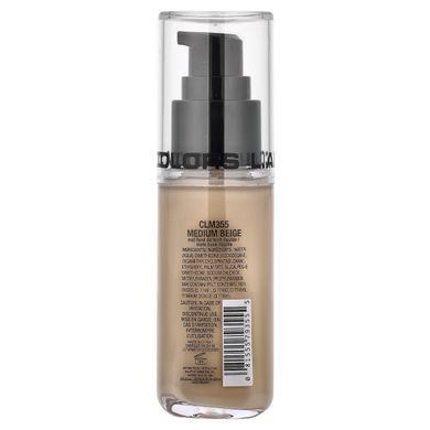 L.A. Colors, Truly Matte Foundation, CLM355 Medium Beige, 1.35 fl oz (40 ml)