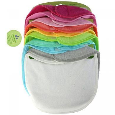 Childrens bibs Stay Dry, pink, 10 pcs. In package