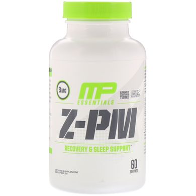 Підтримка сну, Essentials, Z-PM, MusclePharm, 60 капсул