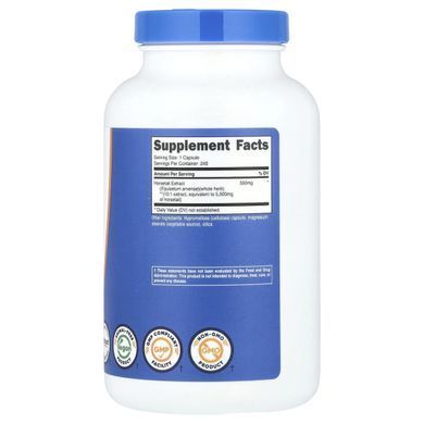 Экстракт хвоща Nutricost (Horsetail Extract) 5500 мг 240 капсул купить в Киеве и Украине