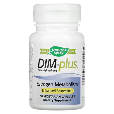 Метаболізм естрогенів Nature's Way (DIM-plus Estrogen Metabolism) 60 вегетаріанських капсул