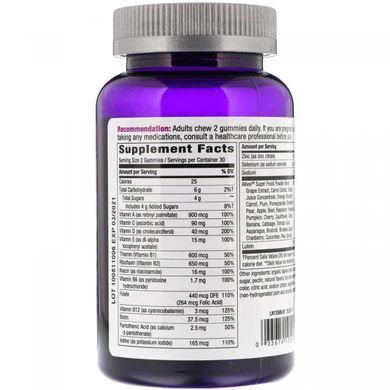Мультивитамины для женщин старше 50 гранат Nature's Way (Super Fruits Complete Multi Women's 50+ Alive! вишня) 60 шт купить в Киеве и Украине