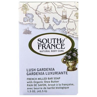 Французьке мило з маслом ши і гарденією South of France (Soap) 42.5 г