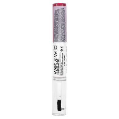 wet n wild, Megalast, барвник-барвник і блиск для губ Lock 'N' Shine, LA Pink, 4 мл (0,13 рідк. унції)