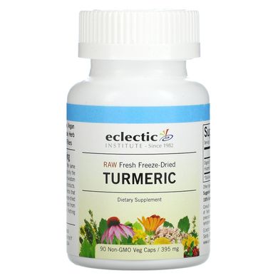 Куркума Eclectic Institute (Turmeric) 395 мг 90 капсул