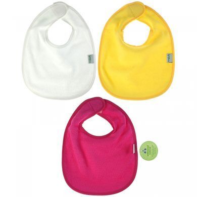 Childrens bibs Stay Dry, pink, 10 pcs. In package