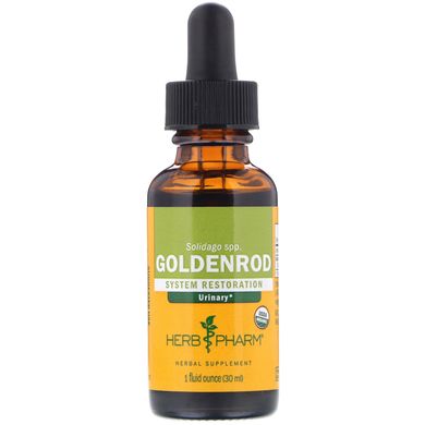 Золотарник экстракт органик Herb Pharm (Goldenrod) 29.6 мл купить в Киеве и Украине