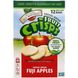 Сублимированные - фруктовые чипсы, яблоки фуджи, Brothers-All-Natural, 12 пакетиков на 1 порцию, 120 г фото