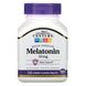 Мелатонін, вишневий смак, 21st Century, 10 мг, 120 швидкорозчинних таблеток фото