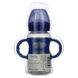 Dr. Brown's, Пляшка-поїлка з широкою шийкою, 6 місяців +, синій, 9 унцій (270 мл) фото