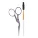 Ножницы и кисточка для бровей, Brow Shaping Scissors & Brush, Tweezerman, 1 штука фото