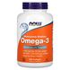 Омега-3 поддержка сердца Now Foods (Omega-3 180 EPA/120 DHA) 200 капсул фото