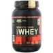 Сывороточный протеин клубника и сливки Optimum Nutrition (Gold Standard 100% Whey) 899 г фото