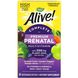 Alive, Полный пренатальный мультивитамин, Nature's Way, 60 вегетарианских капсул фото