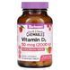 Витамин Д3 со вкусом малины Bluebonnet Nutrition (Vitamin D3) 2000 МЕ 90 жевательных таблеток фото