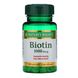 Біотин, Nature's Bounty 1000 мкг, 100 таблеток з оболонкою фото
