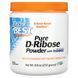 Чистая D-рибоза в порошке, Pure D-Ribose Powder with Bioenergy Ribose, Doctor's Best, 250 г фото