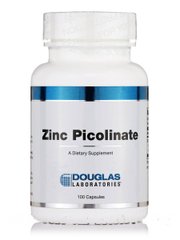 Пиколинат цинка Douglas Laboratories (Zinc Picolinate) 50 мг 100 капсул купить в Киеве и Украине