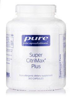 Добавка для контроля веса Pure Encapsulations (Super CitriMax Plus) 360 вегетарианских капсул купить в Киеве и Украине