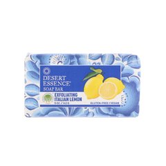 Мыло с итальянским лимоном, Отшелушивающее действие, Desert Essence, 5 унций (142 г) купить в Киеве и Украине