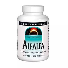 Люцерна Source Naturals (Alfalfa) 648мг 250 таблеток