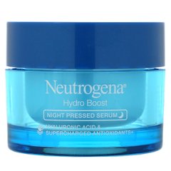 Нічна пресована сироватка, Hydro Boost, Night Pressed Serum, Neutrogena, 48 г