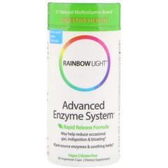 Комплекс для пищеварения Rainbow Light (Advanced Enzyme System) 90 капсул купить в Киеве и Украине