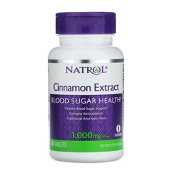 Экстракт корицы Natrol (Cinnamon extract) 500 мг 80 таблеток купить в Киеве и Украине