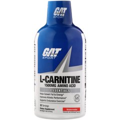 Рідкий L-Карнітин GAT (L-Carnitine) 1500 мг 473 мл зі смаком кавуна