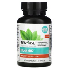 Zenwise Health, BlockAID, імунітет + травлення, 60 капсул