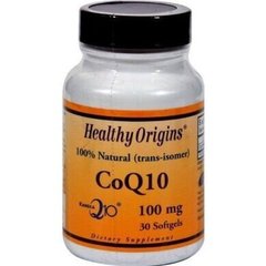 Коензим Q10 Healthy Origins (Kaneka Q10 CoQ10) 100 мг 30 капсул