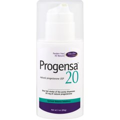 Progensa, натуральный прогестерон USP, Life-flo, 20, 3 унц. (85 г) купить в Киеве и Украине