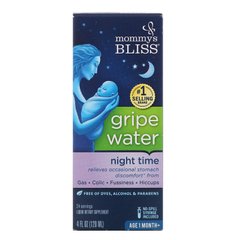 Водичка від колік 1+ місяців Mommy's Bliss (Night Time Gripe Water 1 Month+) 120 мл
