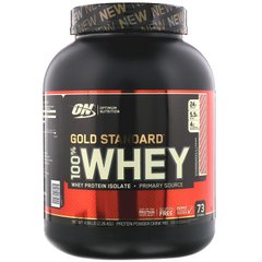 Сироватковий протеїн полуниця і вершки Optimum Nutrition (Gold Standard 100% Whey) 2.26 кг