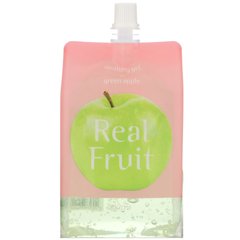 Заспокійливий гель, зелене яблуко, Real Fruit Soothing Gel, Green Apple, Skin79, 300 г