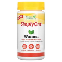 Мультивитамины для женщин Super Nutrition (Women Multivitamin) 90 таблеток купить в Киеве и Украине
