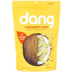 Кокосовые чипсы с карамелью Dang Foods LLC (Coconut Chips) 90 г купить в Киеве и Украине