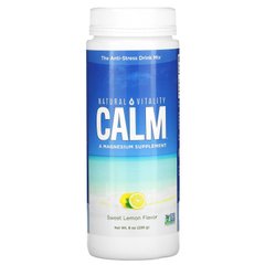 Антистрес напій лимонний органік Natural Vitality (Vital Natural Calm) 226 г