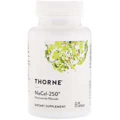 Нікотинамід рибозид Thorne Research (NiaСel-250) 250 мг 60 капсул