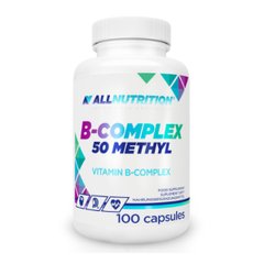 B-комплекс 50 метил Allnutrition (B-Complex 50 Methyl) 100 капсул купить в Киеве и Украине