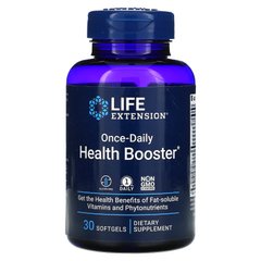 Вітаміни для здоров'я, Once-Daily Health Booster, Life Extension, 30 м'яких капсул