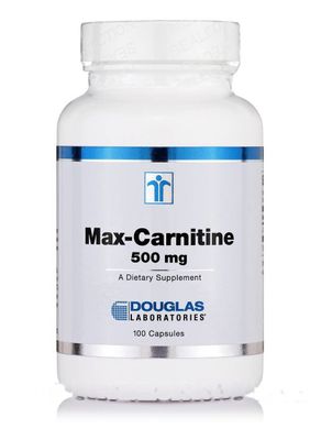 Карнитин Douglas Laboratories (Max-Carnitine) 500 мг 100 капсул купить в Киеве и Украине