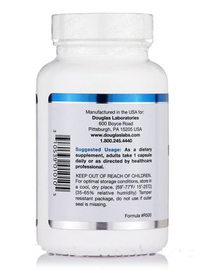 Карнітин Douglas Laboratories (Max-Carnitine) 500 мг 100 капсул