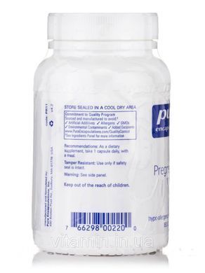 Прегенолон Pure Encapsulations (Pregnenolone) 10 мг 180 капсул