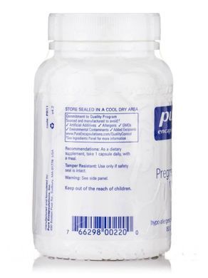 Прегенолон Pure Encapsulations (Pregnenolone) 10 мг 180 капсул
