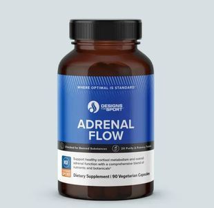 Designs for Sport (Adrenal Flow) Adrenal Support and Stress Response Complex (90 capsules)