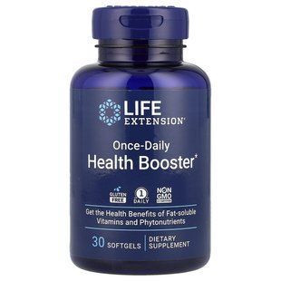 Витамины для здоровья Life Extension (Once-Daily Health Booster) 30 мягких капсул купить в Киеве и Украине